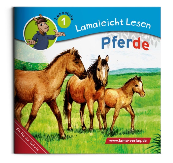 Lamaleicht Lesen 1 | Pferde