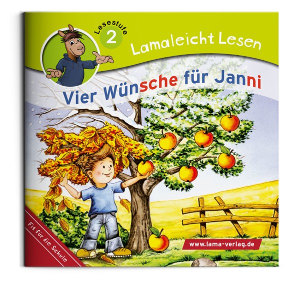 Lamaleicht Lesen 2 | Vier Wünsche für Janni